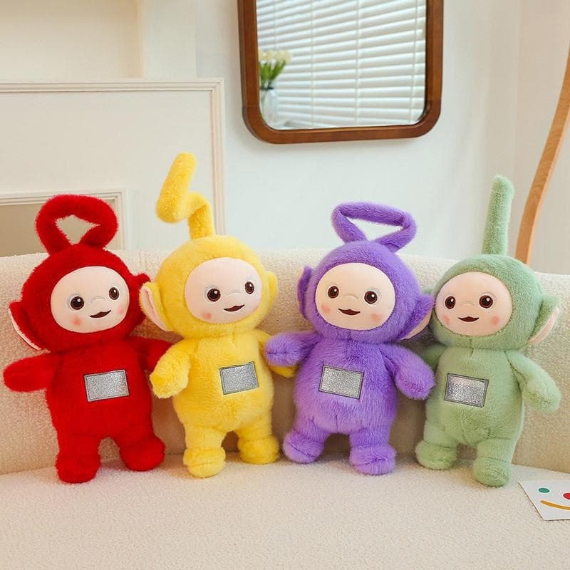 Novo Boneco de Pelúcia Fofo dos Teletubbies em Pé, Brinquedo de Conforto Infantil, Boneco de Desenho Animado O7YB