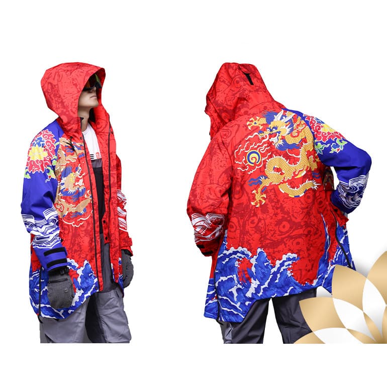 Walker Senqi folheado moletom de esqui masculino pulôver jaqueta de neve Cardigan impermeável quente respirável jaqueta