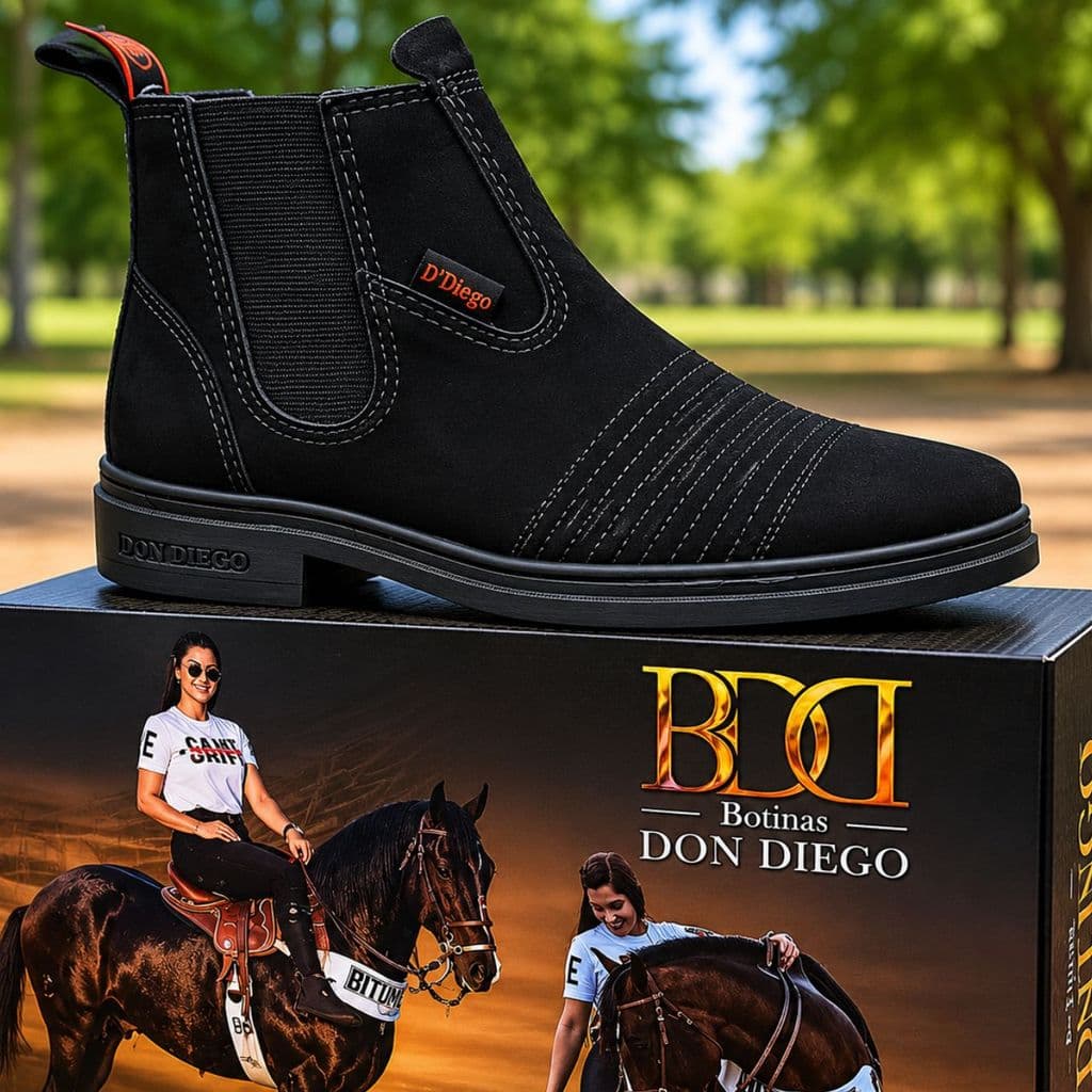 Bota Don Diego Botina Unissex 100% Original Vaquejada