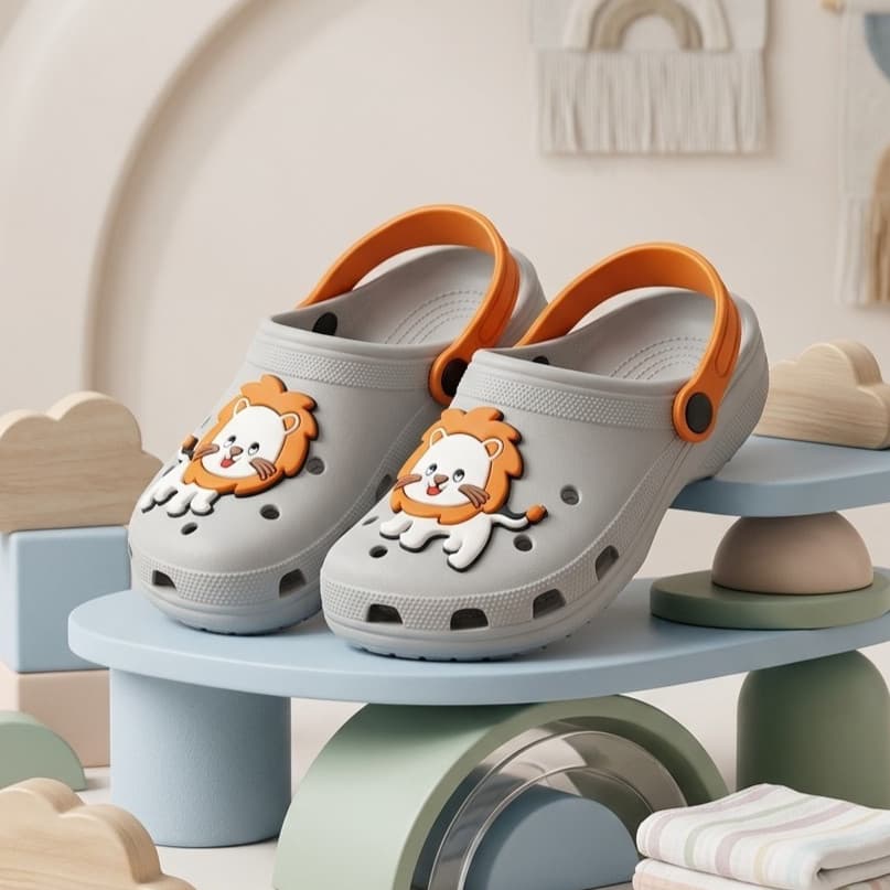 Babuche Infantil Menino Sandália Confortável Novidade Masculino Criança Bebe Promoção Original