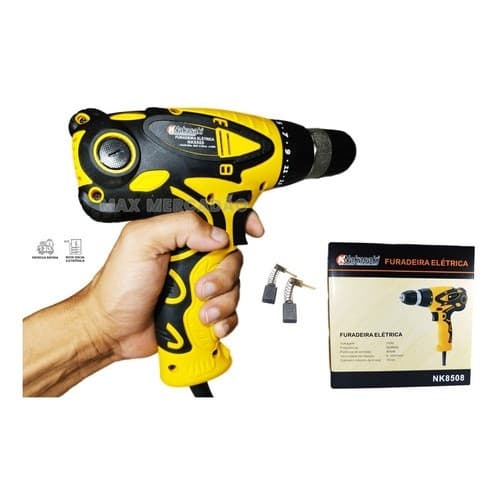Parafusadeira Furadeira Elétrica 450w Profissional 110V ou 220V NK