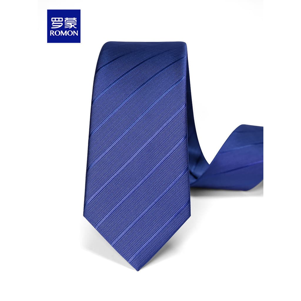 Gravata azul masculina terno Formal negócios estilo zíper casamento noivo sem nó preguiçoso terno camisa amarrada à mão