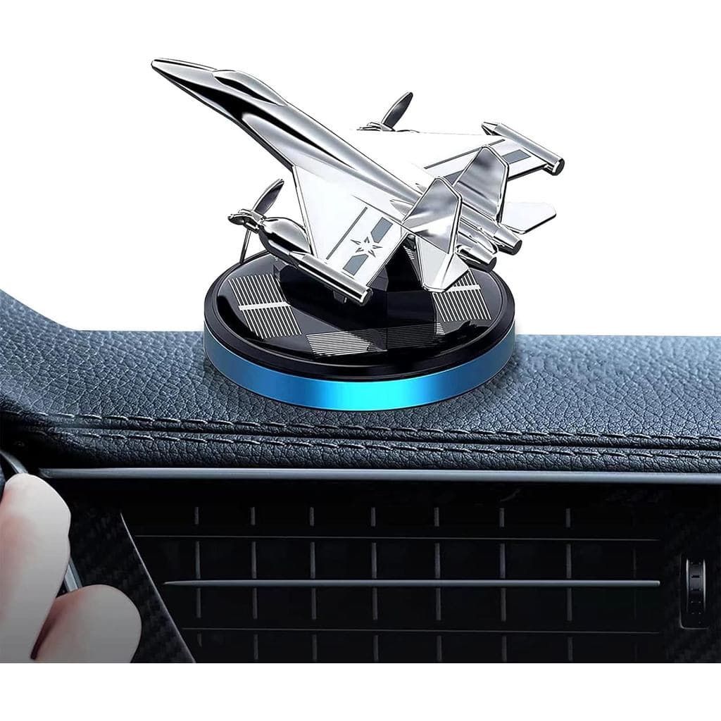 [Aromatizador Automotivo de Nível Militar] Difusor de Óleo Essencial para Carro com Rotação Solar em Liga Metálica, com