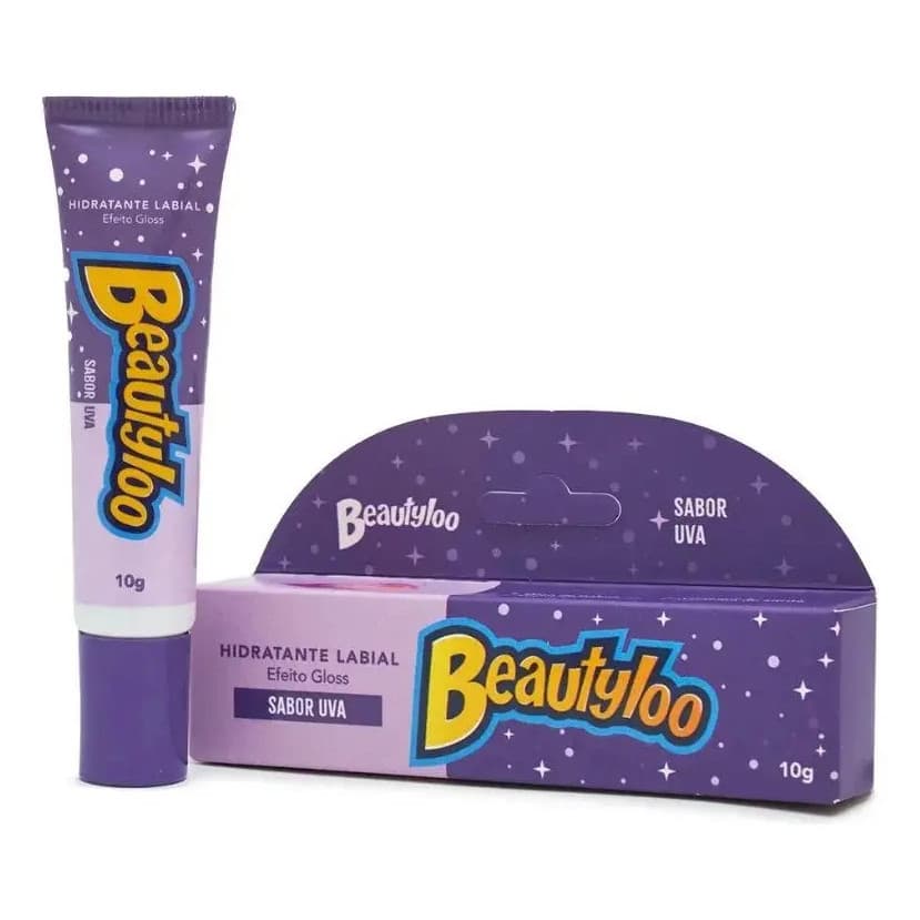 Hidratante Labial Beautyloo Uva 10g - Face Beautiful