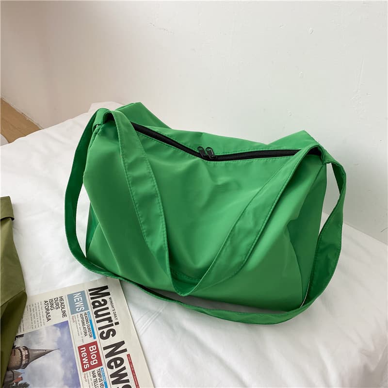 Oxford Pano Academia Bolsa Estilo Esportivo Bolsa Mensageiro de Ombro Leve de Grande Capacidade