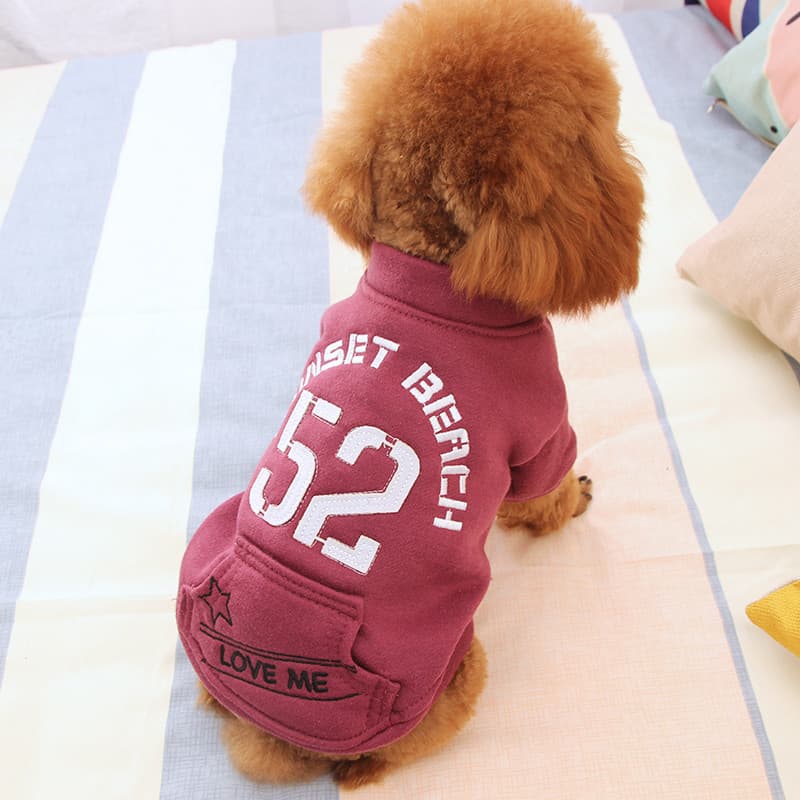 Moletom roupas para cães pequenos animais de estimação primavera verão roupas Poodle Teddy Chihuahua outono inverno gros
