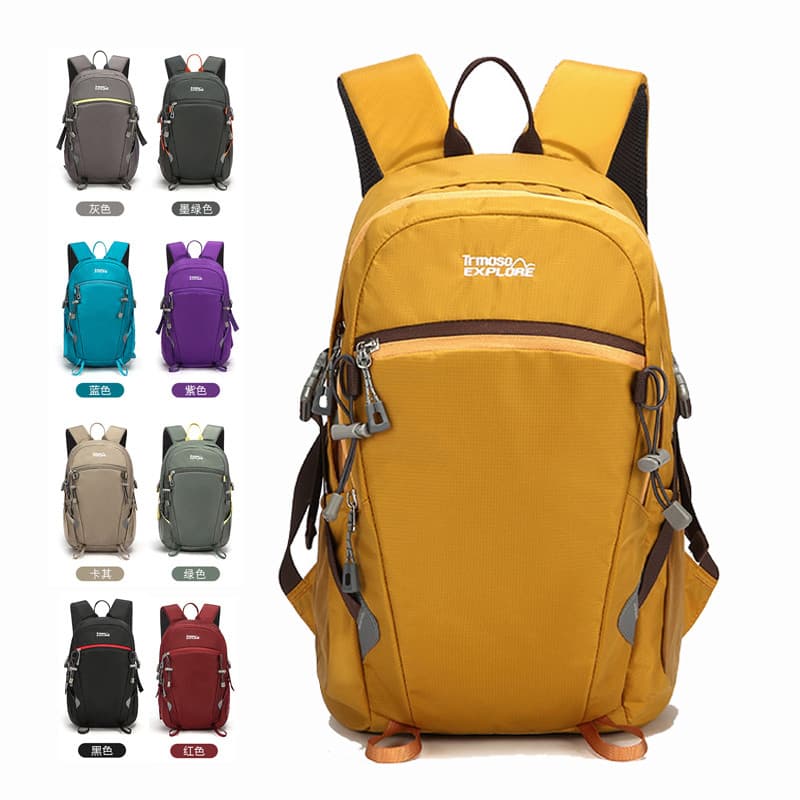 Caminhadas ao ar livre pequeno saco de caminhada 25L esportes leve acampamento viagem escola primária estudante mochila