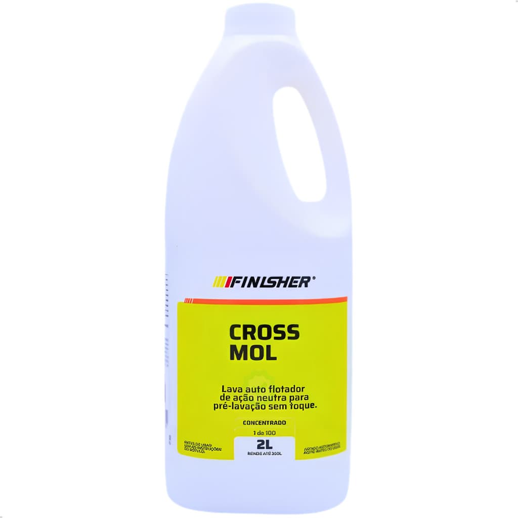 Flotador Automotivo Finisher Cross Mol 2L Limpeza Pesada Desengraxante Alta Eficiência