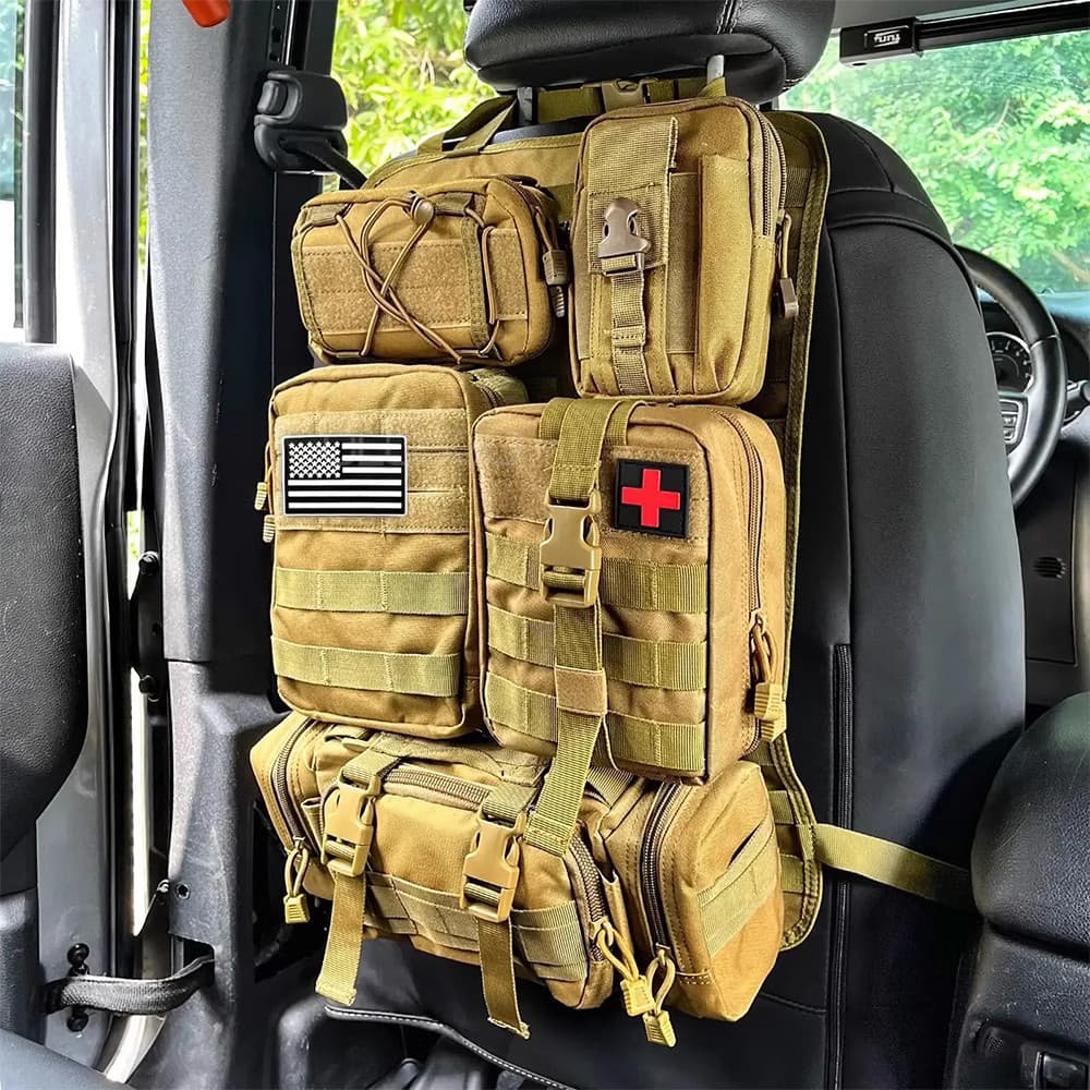 Bolsa de armazenamento para pendurar nas costas do assento de carro Bolsa de armazenamento para carro Estilo funcional a