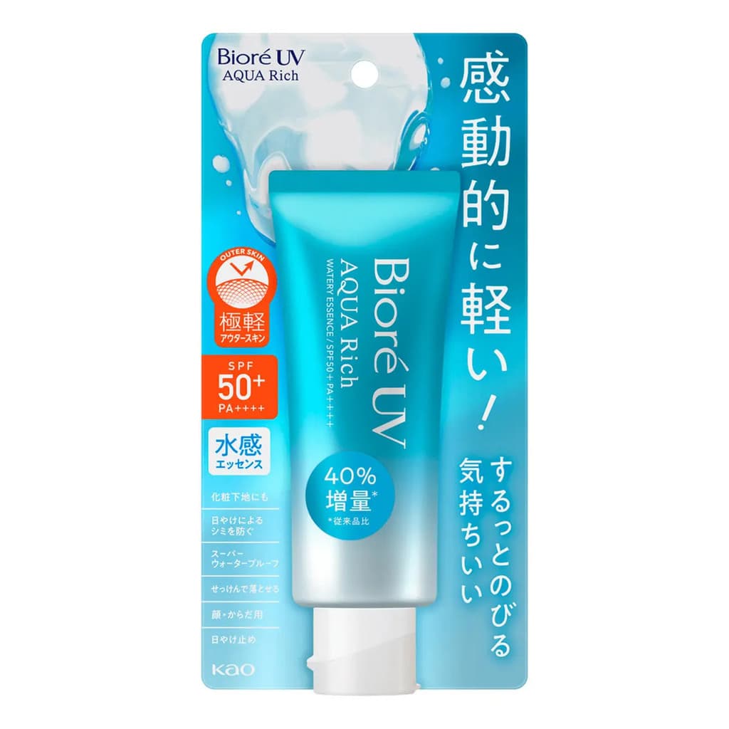 Bioré Protetor Solar Aqua Rich Watery Essence Fps 50 50g Bioré Aqua Rich Watery Essence
