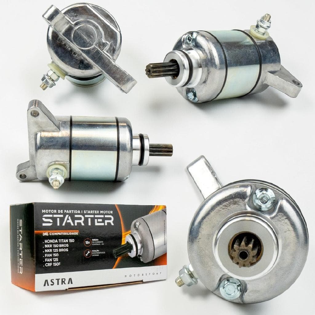 MOTOR ARRANQUE AS TITAN150 NXR150 06-15 FAN150 125 09-15