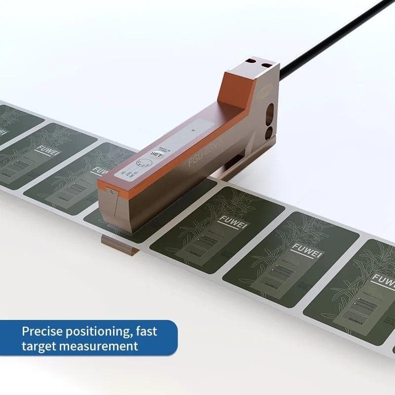 Tipo De Slot FGU-03N-X Para Máquina De Etiquetagem Etiquetas De Papel Não Transparentes Detecção De 3mm Sensor De Etique