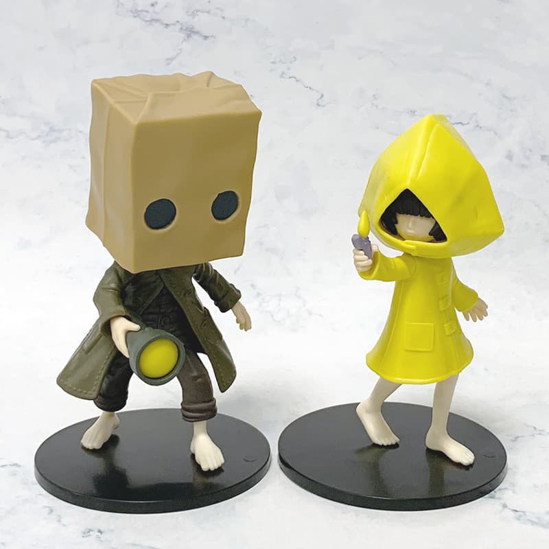 Jogo Little Nightmares Six E Mono Figura Modelo Brinquedos