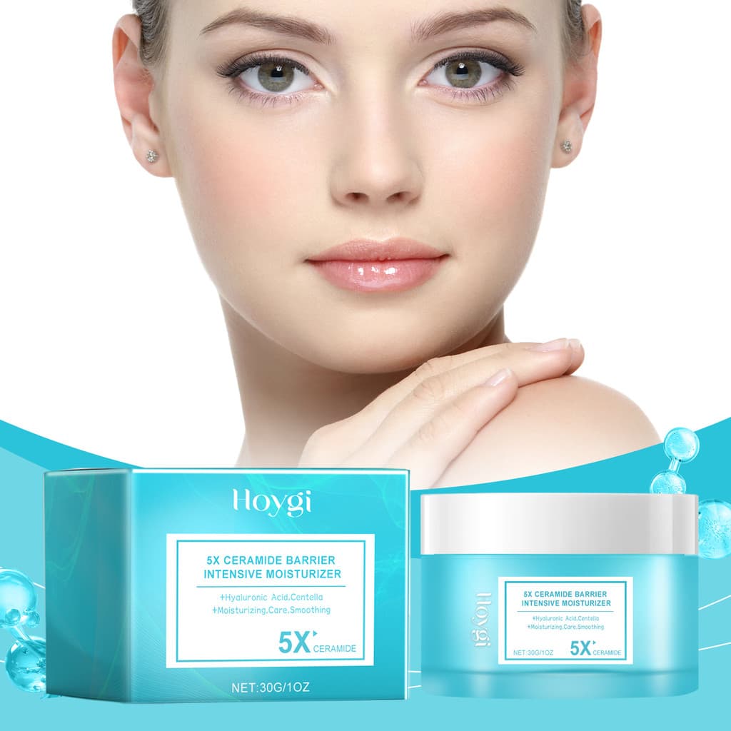 Hoygi Centella Asiatica Repair Creme Hidratante Suave Cuidado Hidratante Facial Pele Hidratante Creme de Aplicação Diári