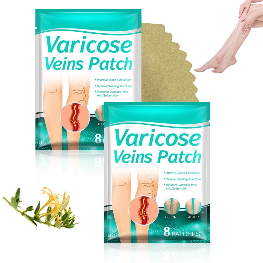16 Adesivos LegRenew para Varizes, Adesivo Profissional para Alívio de Varizes nas Pernas, Adesivos para Varizes nas Per