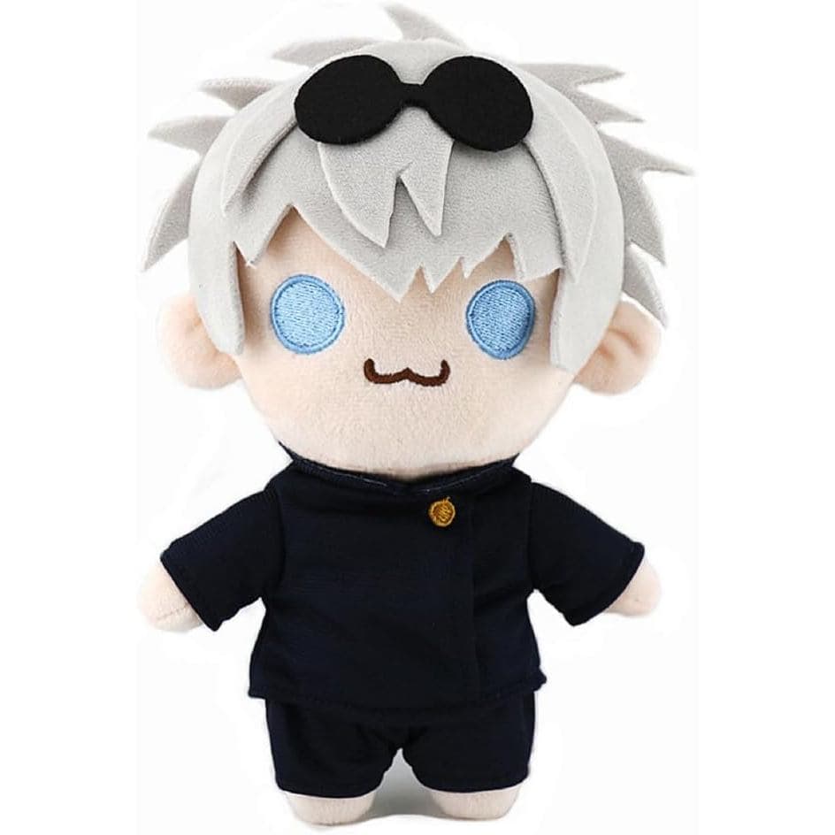 Pelúcia Gojo Satoru de 22 cm, Brinquedo de Pelúcia Gojo e Geto, Pelúcia Gojo e Jujutsu Kaisen, Figura de Pelúcia Infanti