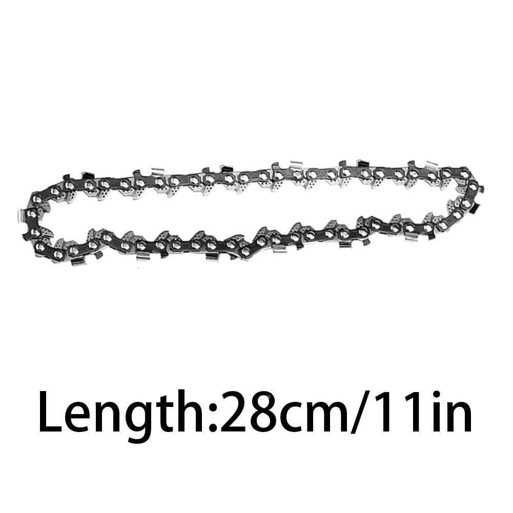Corrente de motosserra 13cm Mini motosserra elétrica 20cm pequena serra de poda jardim lâmina acessórios placa guia