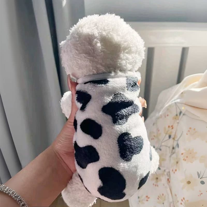 Leite roupas para cães outono inverno gatinho cão recém-nascido mês inteiro filhote de cachorro BB roupas filhote de cac