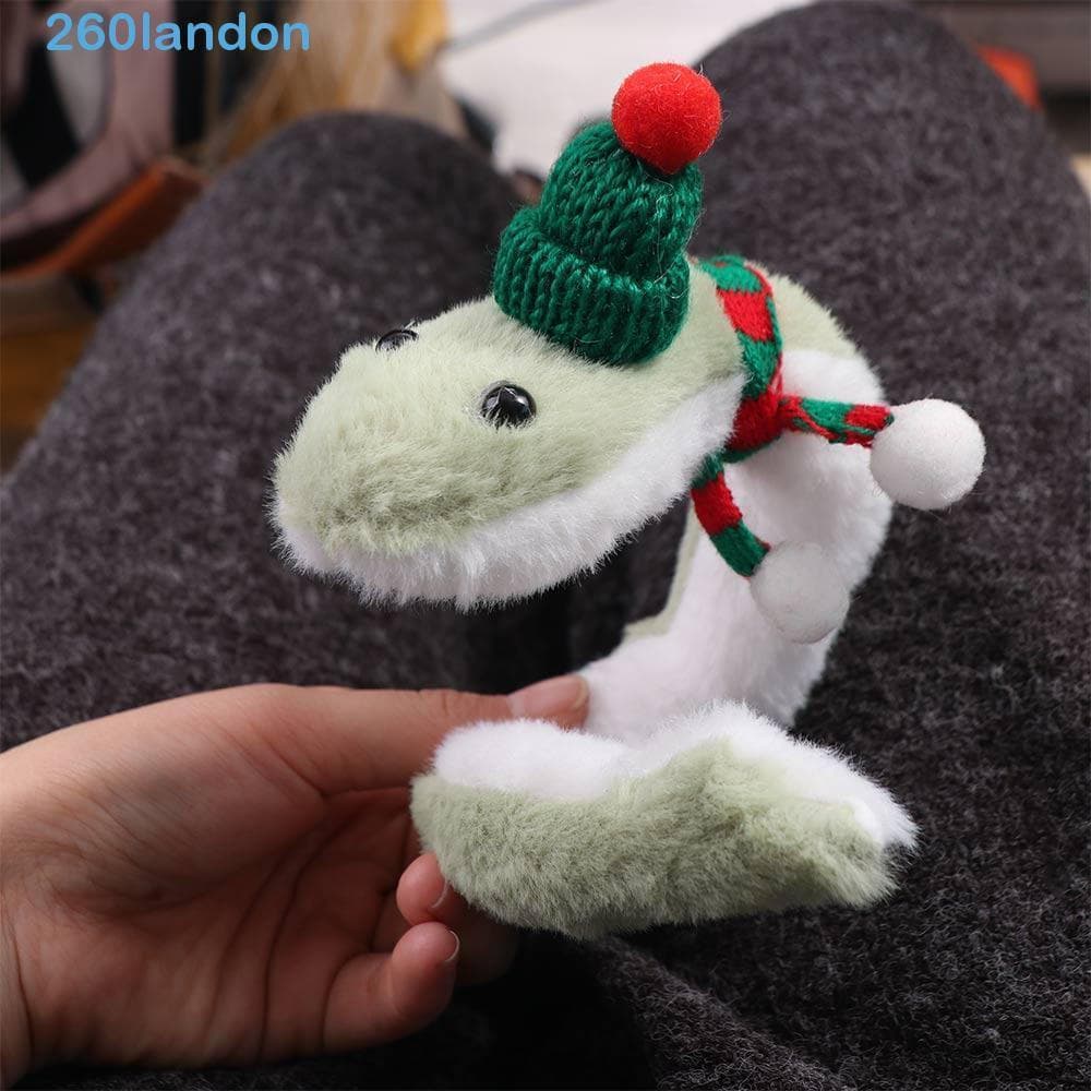 LANDON Ano Da Cobra Brinquedo De Pelúcia , Boneca De Pequena , Enrole O Braço