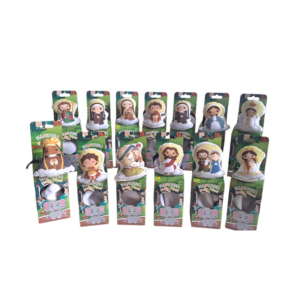 Kit Revenda Naninha para bebê com 13 Naninhas para bebê - (Santinhos)
