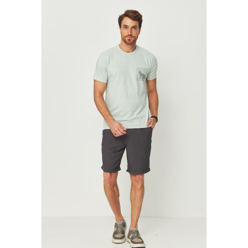 Bermuda Masculina Acostamento Alfaiataria