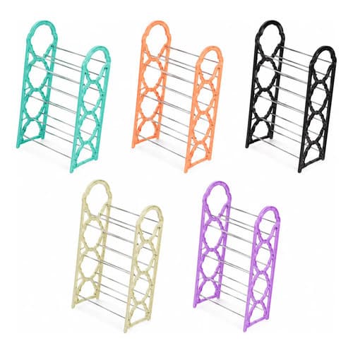 Sapateira  Prateleiras 5 Andares Vertical Organizador Multiuso Cor Sortida