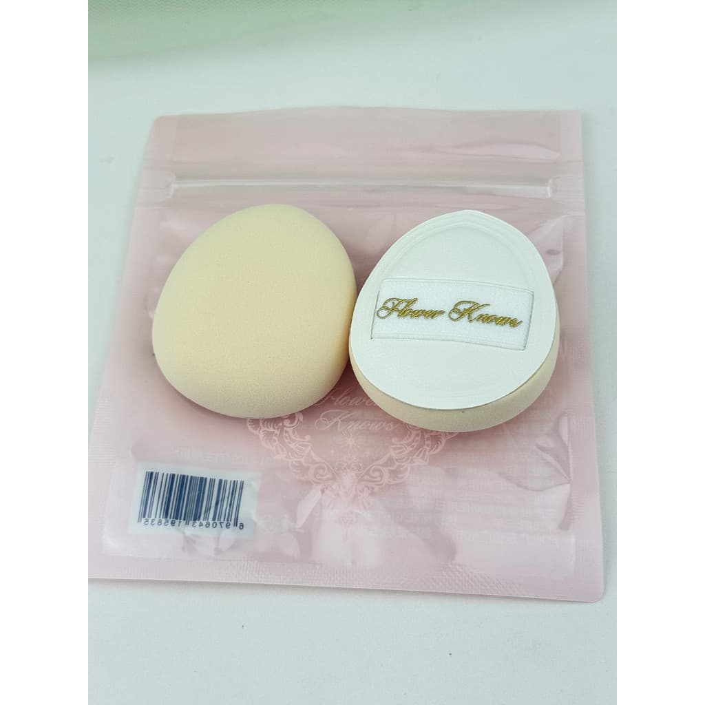 Flor sabe almofada de ar puff pequeno dedo puff brilho corretivo líquido Marshmallow puff Blush creme almofada de ar puf