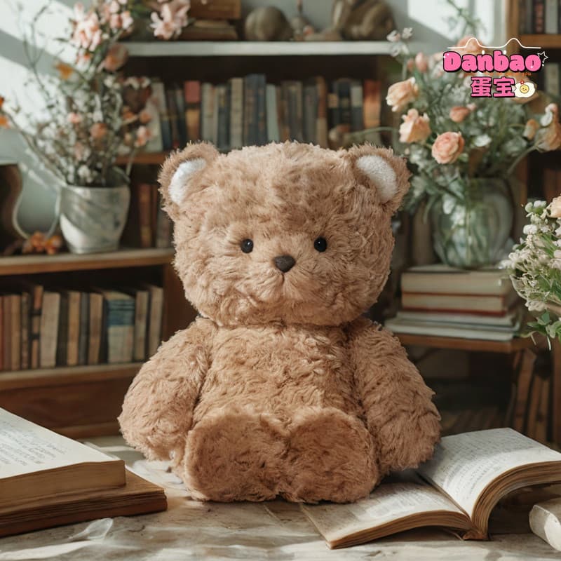 [Danbao] Urso marrom de pelúcia para bebê Brinquedo de pelúcia Boneca de urso fofo Boneca de ursinho de pelúcia Boneca r