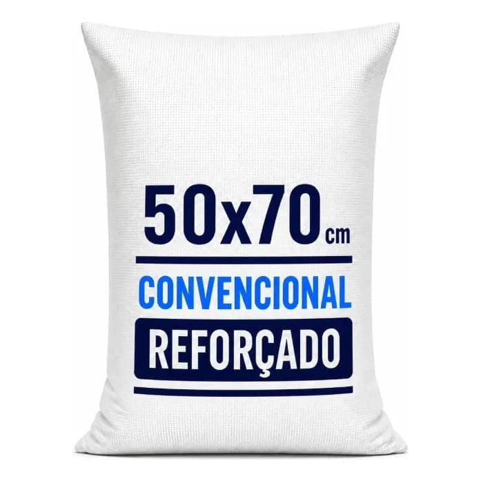 Saco De Ráfia 30 Un Novo 50x70 Entulhos Ração Reciclagem 50kg