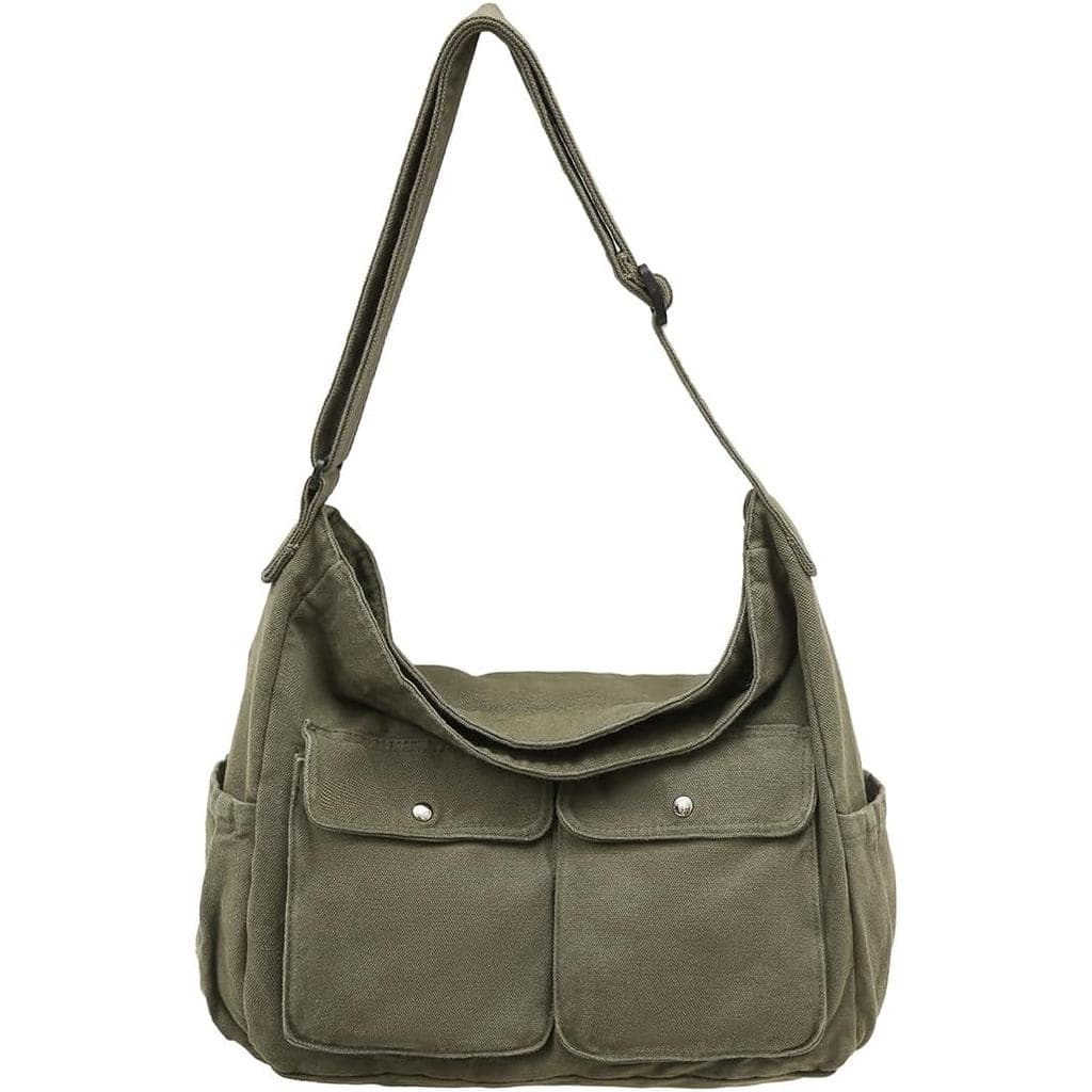 Bolsa Mensageiro Collsants, Bolsa Hobo, Bolsas Transversais para Mulheres, de Lona, Transversal, de Om