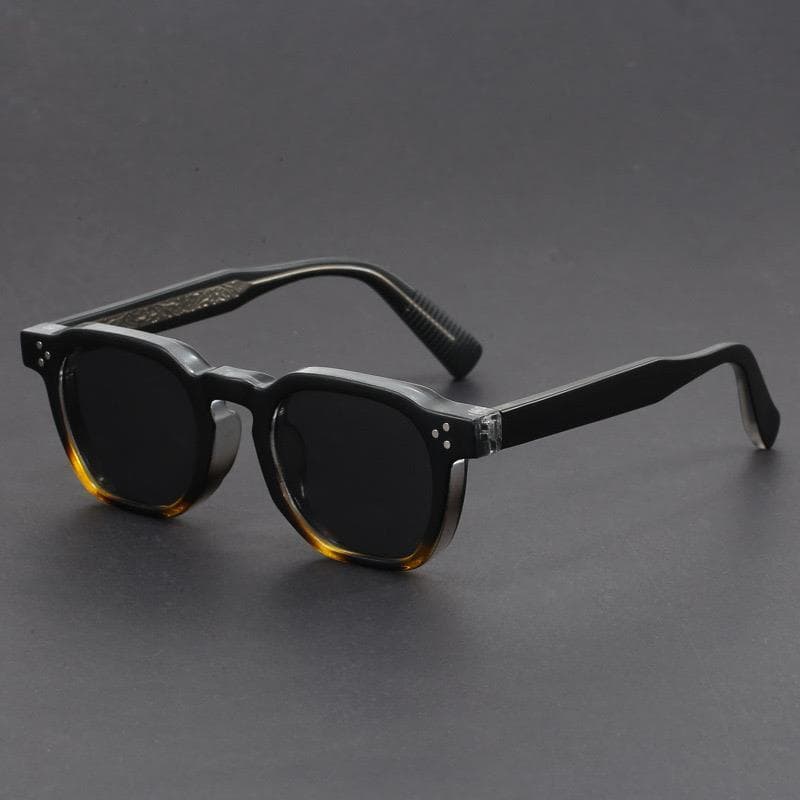 Novo estilo óculos de sol Retro protetor solar óculos acrílico pino óculos de sol High-End feminino na moda moda óculos