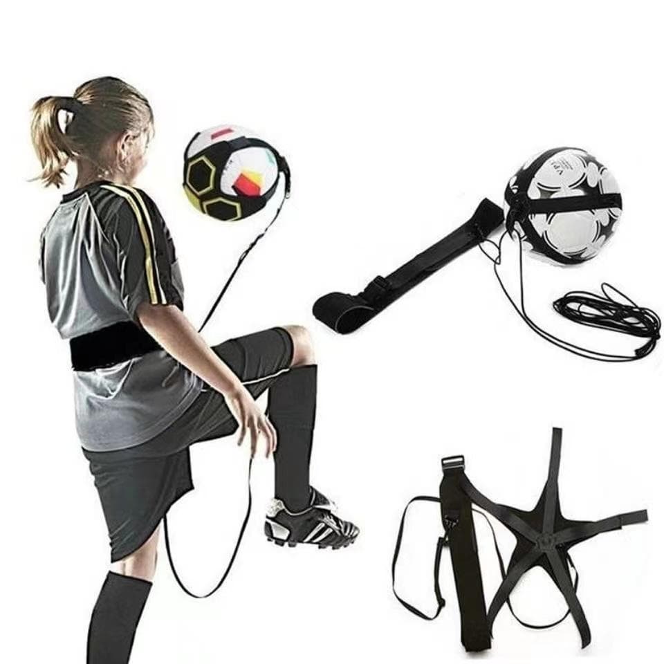 Dispositivo de treinamento de bola de futebol bola com bola ferramenta útil saco de bola escola primária crianças equipa