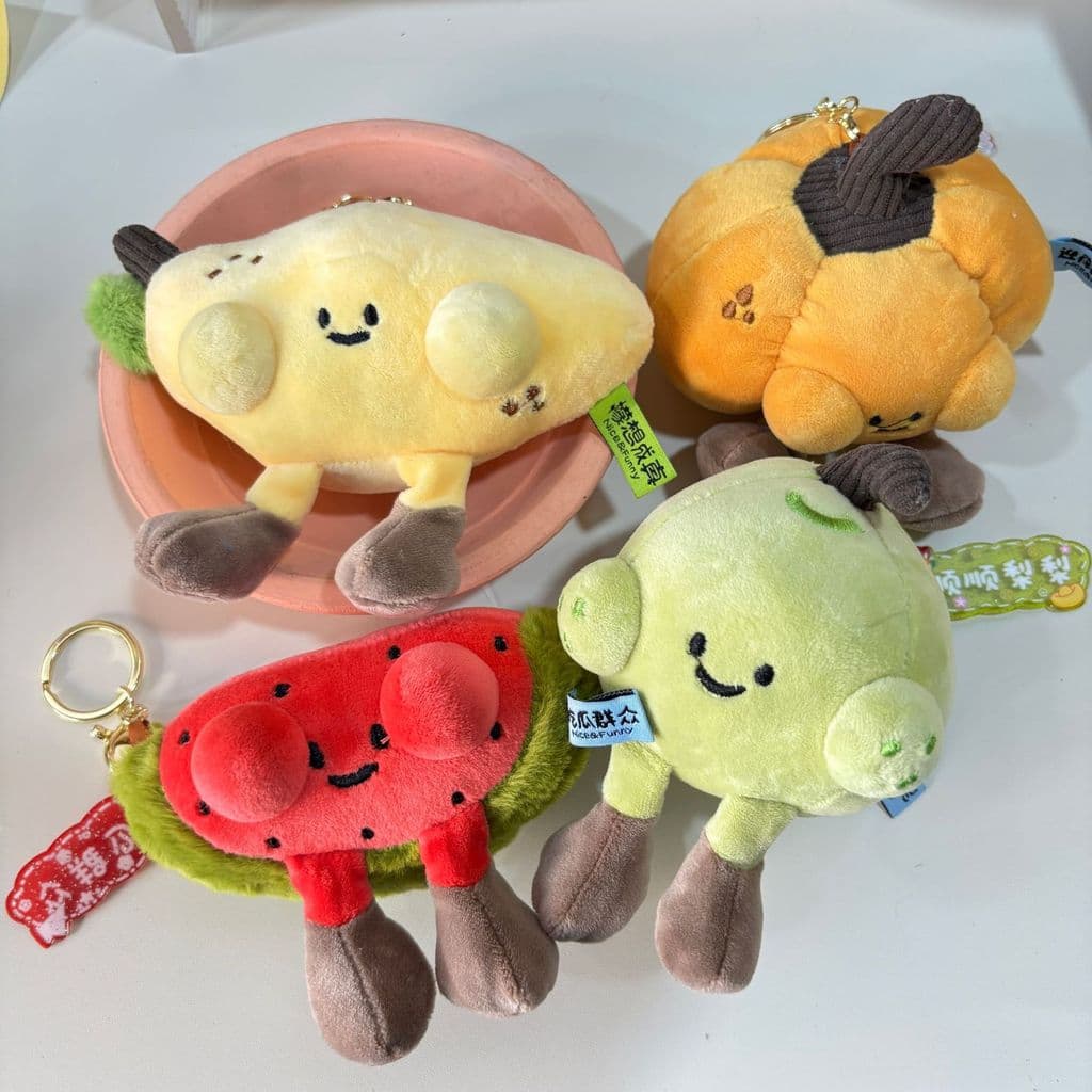 Influenciador modelos de venda quente certo ter boa sorte série brinquedo de pelúcia pingente criativo saco de escola or