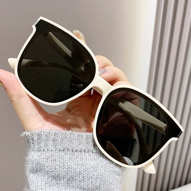 Óculos de sol grande quadro quadrado feminino High-End óculos de condução condução Anti-ultravioleta verão óculos de sol