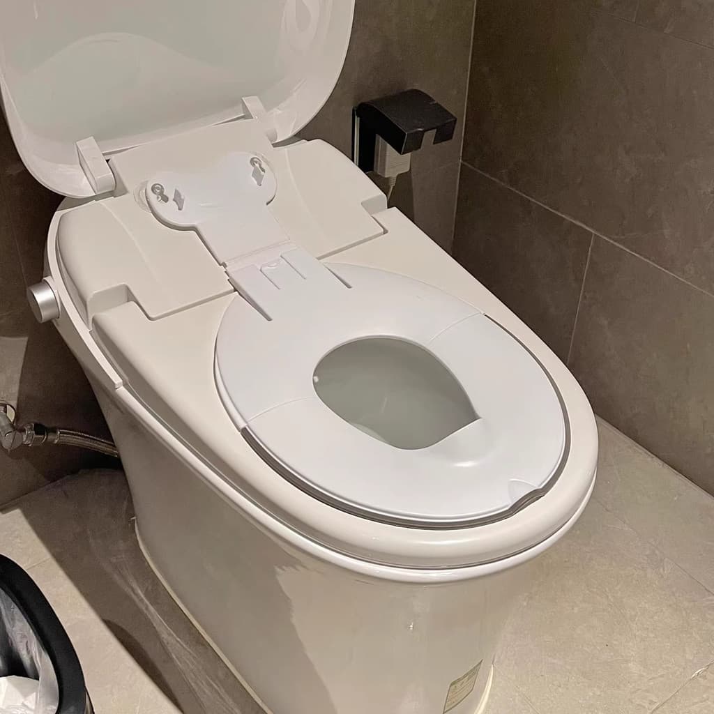 Crianças toalete crianças assento do toalete dobrável viagem portátil ventosa tipo doméstico bebê toalete Universal capa
