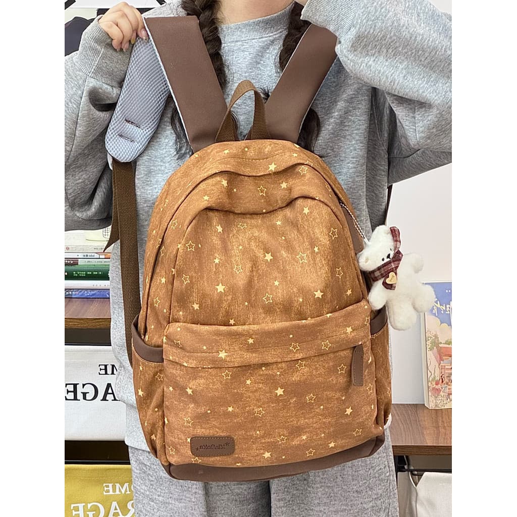 Mochila de alto valor feminina All-match reduzir carga estudantes do ensino fundamental mochila viagem ao ar livre Campu