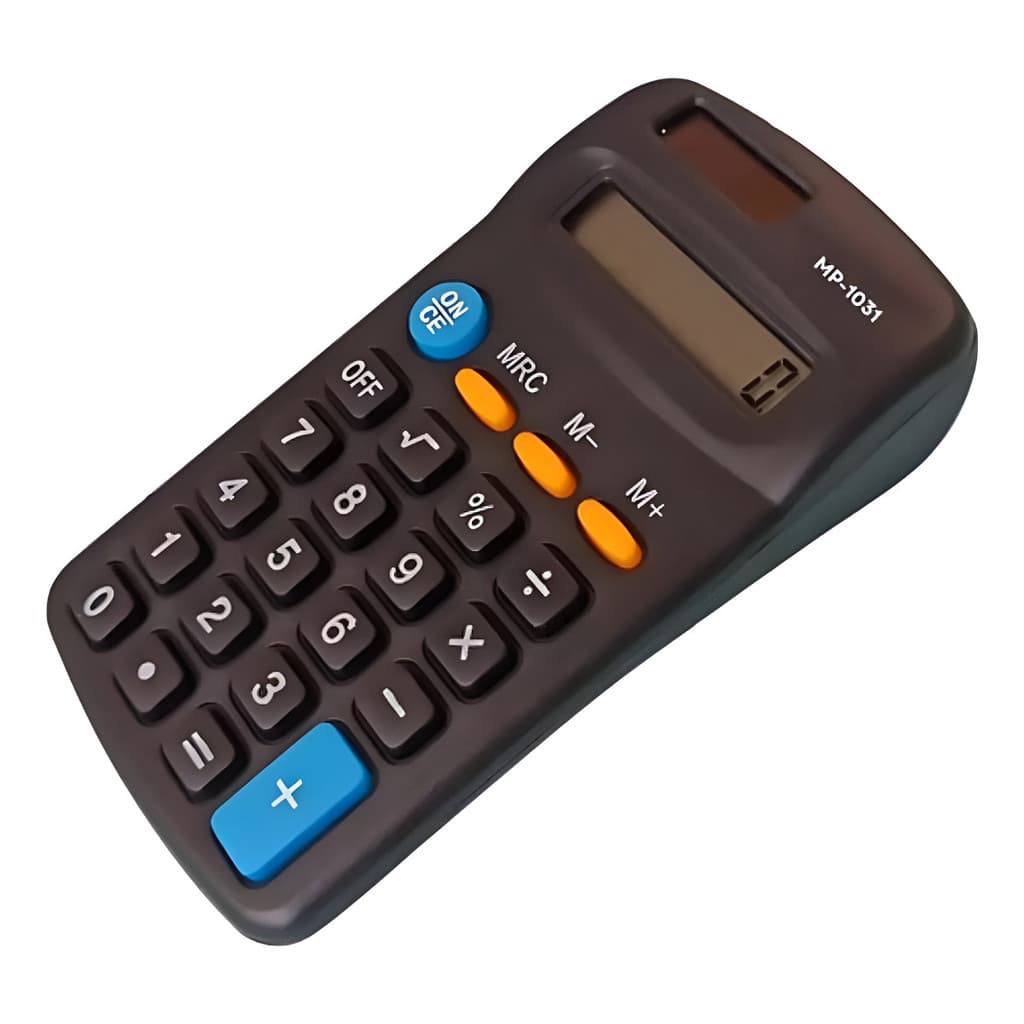 Calculadora 1031 8d Preto | 1/2/3/4un | Pronta Entrega