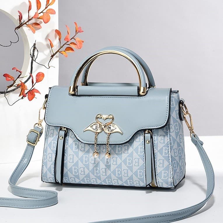 Contador genuíno novo estilo francês bolsa feminina moda bolsa luz luxo impresso de um ombro Diagonal saco Xiaoxiang est