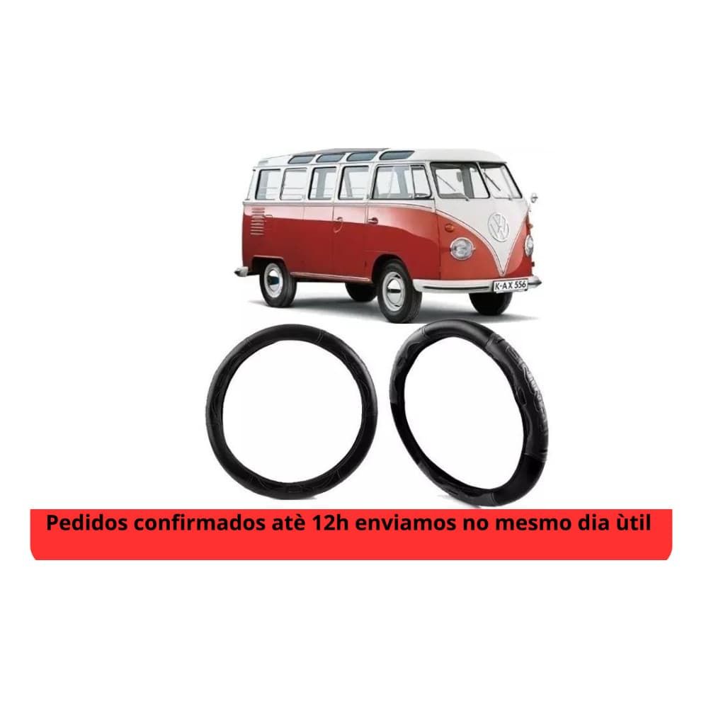 Capa de volante massageador para kombi 45cm
