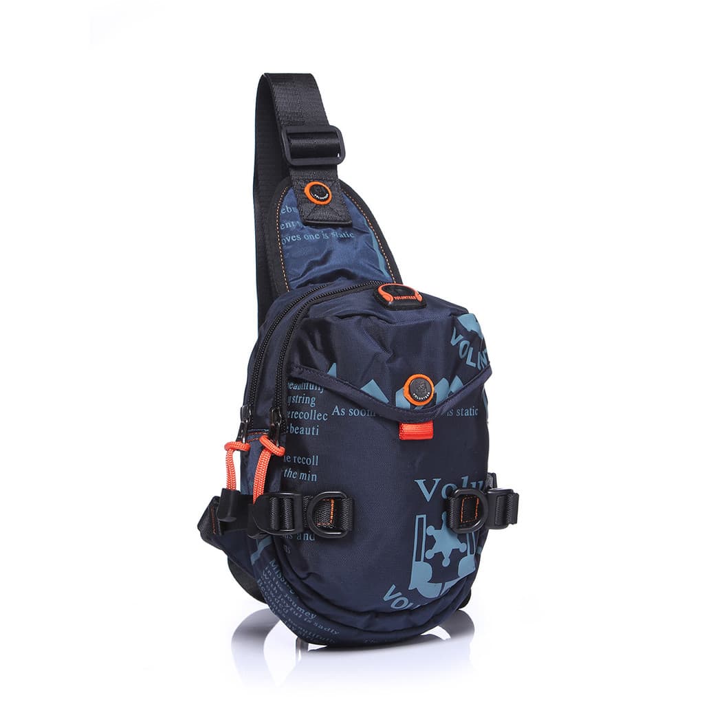 Genuíno Casual mochila masculina saco do mensageiro mochila esportes náilon pequeno saco versão coreana na moda saco mas