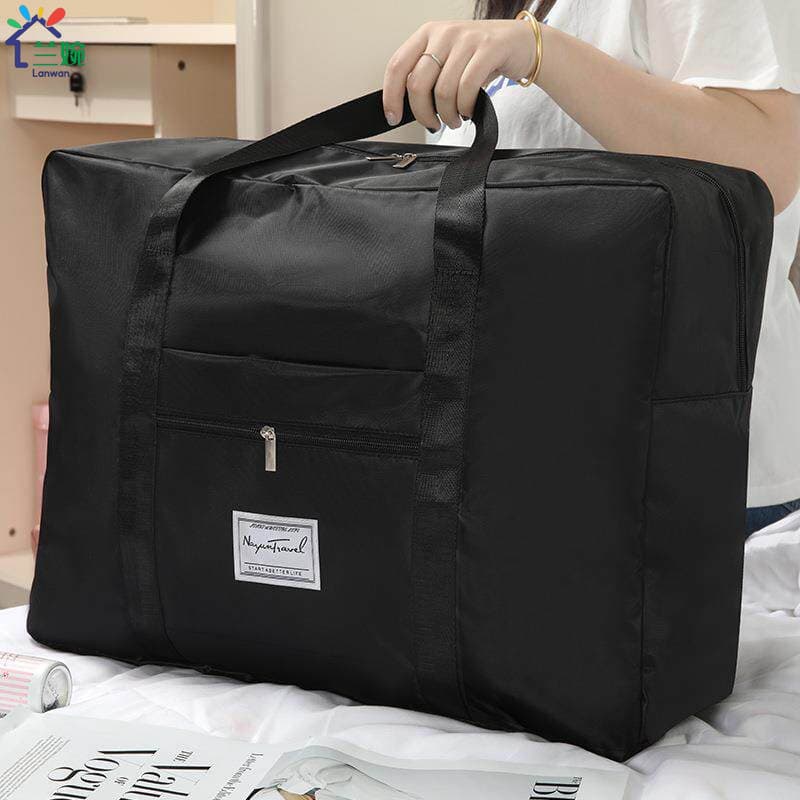 Saco de viagem feminino Super grande capacidade saco de armazenamento embalagem em movimento esperando por roupas de mat