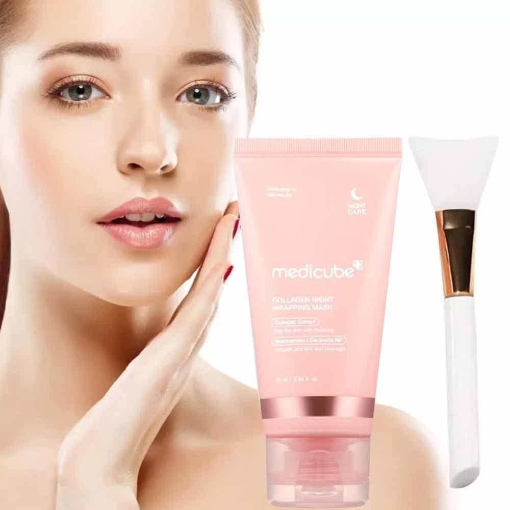 Máscara Noturna de Colágeno Medicube 75ml BNIB Kbeauty Peeling Coreano