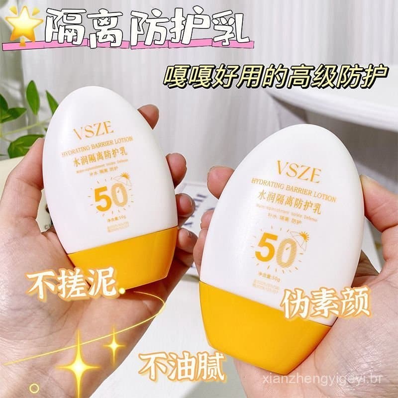 Creme Protetor Hidratante que Uniformiza Naturalmente o Tom da Pele, Base Pré-Maquiagem Não Oleosa, Ilumina a Pele, Crem