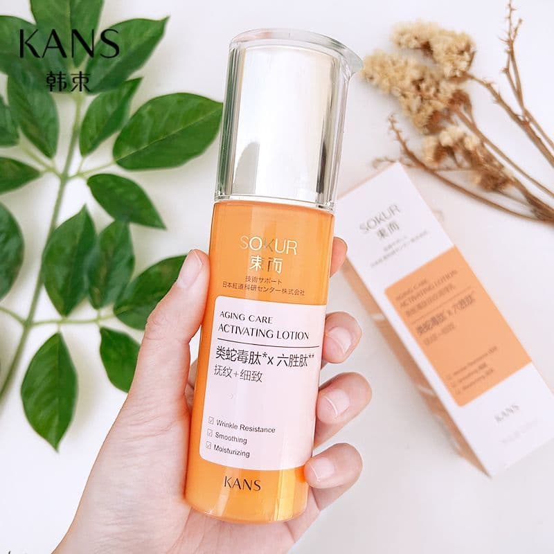 Coreano ramo cobra veneno peptídeo rugas-como loção condicionadora endurecimento Anti-rugas nutritivo luz rugas remoção