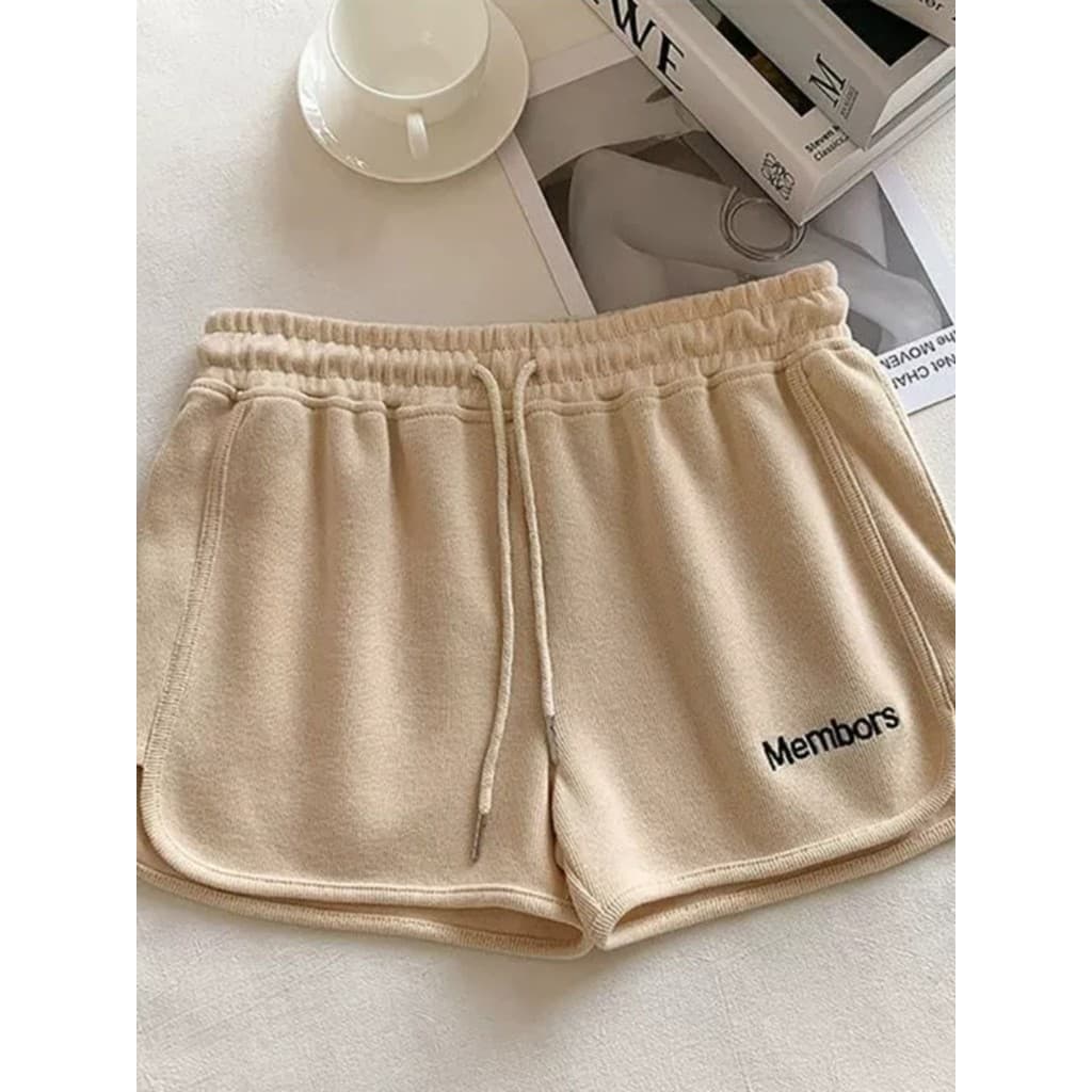 Shorts esportivos de algodão puro meninas verão solto meninas bebê calças externas mais magro olhar All-Match Casual cur