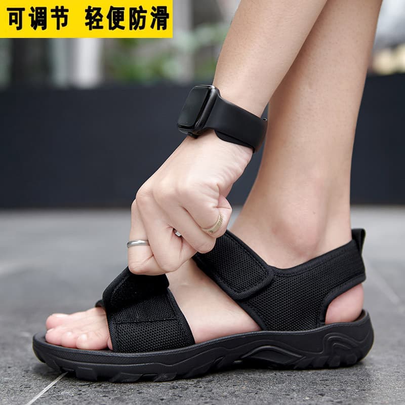 Sandálias de osso de pé grande sapatos inchados idosos leve polegar Valgus pai dor vento após cirurgia Diabetes pé sapat