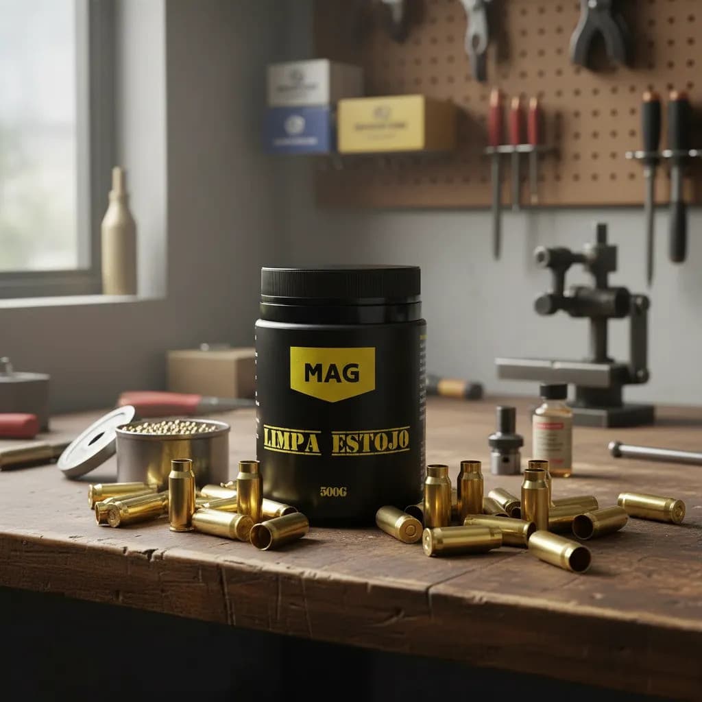 Produto Limpa Estojos De Armas 500g Mag Profissional