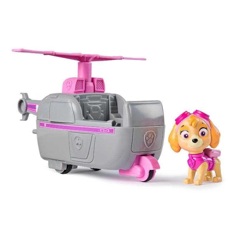 Brinquedo Infantil Helicóptero da Skye com Boneca - Patrulha Canina