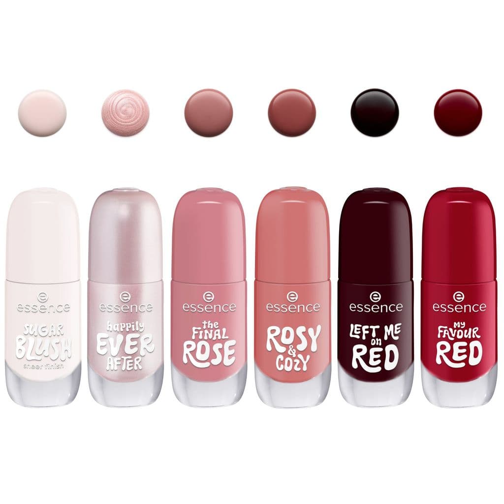 KIT 6 Esmalte Gel Nail Colour essence 1