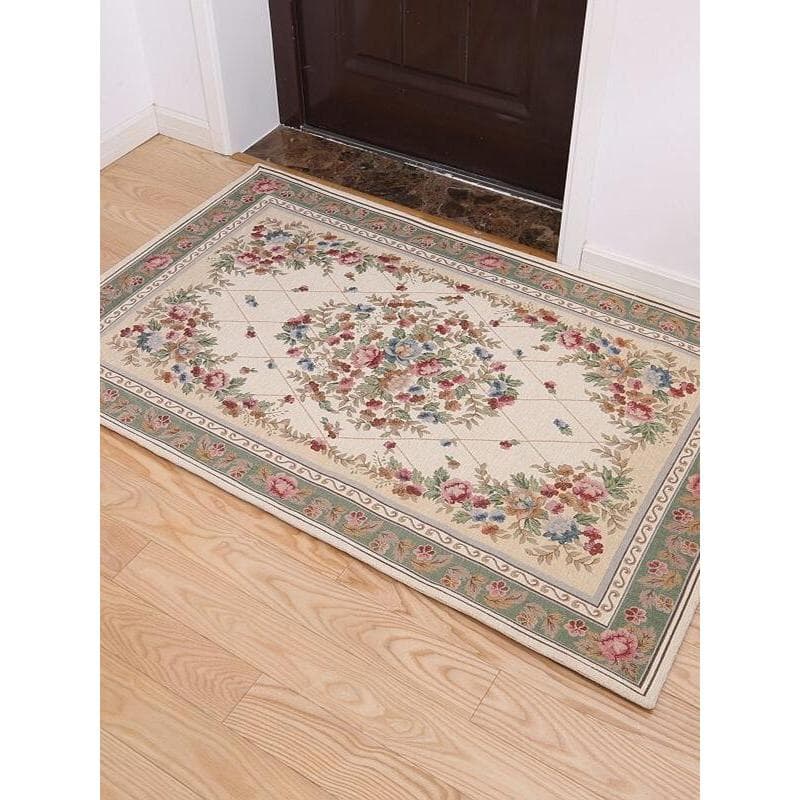 Zhanlan produtos para casa tapete de estilo europeu tapete de porta de entrada porta de entrada sala de estar Foyer esfr